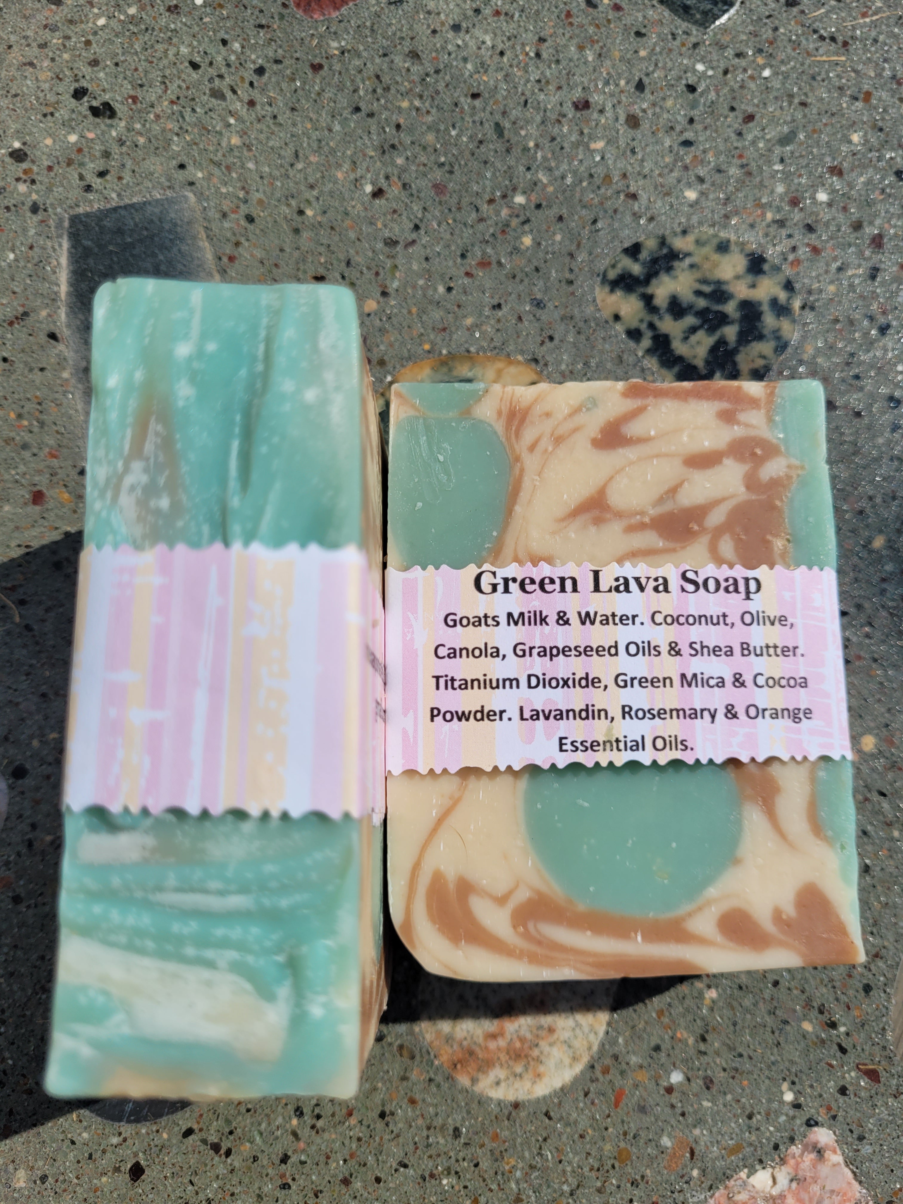 Green Lava Soap – KLM Soaps N Totes